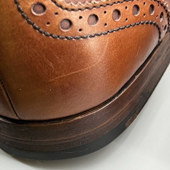 Barker Brogue Wingtip Oxford Men Size 11 US, 10 UK Brown M & S Collection Shoes main image 9